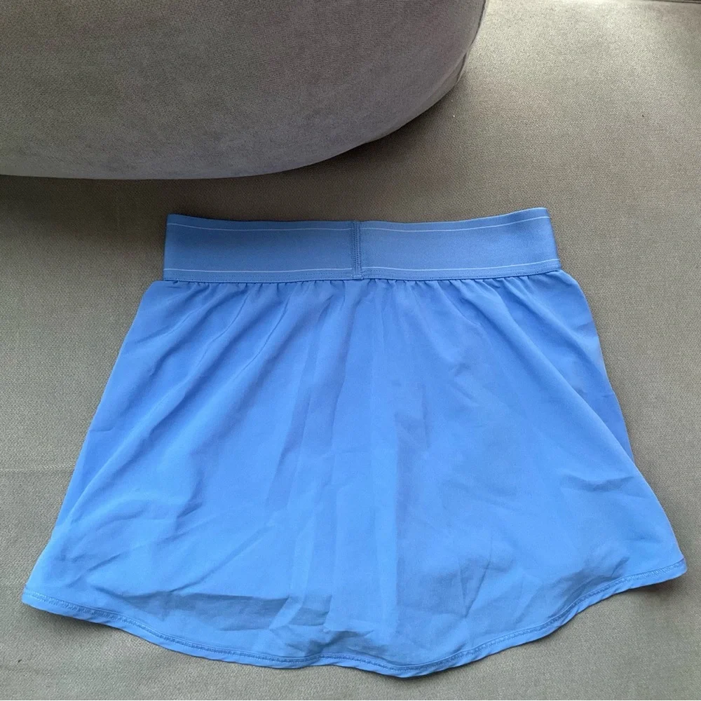 Alo Yoga Match Point Tennis Skirt Crystal Clear Blue XS
